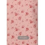 ZigZag - Rebekka - Outdoorjas - Pink - Afneembare Capuchon, Ritssluiting, Bloemenprint