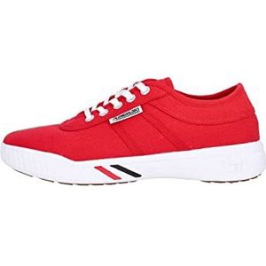 Kawasaki, Schoenen, Dames, Rood, 38 EU, Leap Canvas Schoen Fiery Red