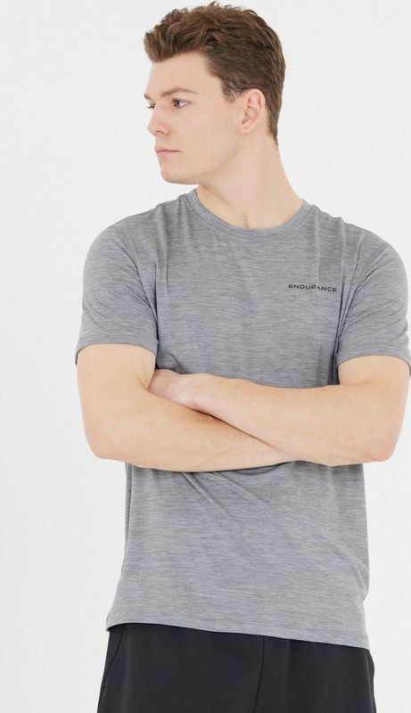 Endurance - Abdon - T-shirt - Blauw - Polyester/Elastaan