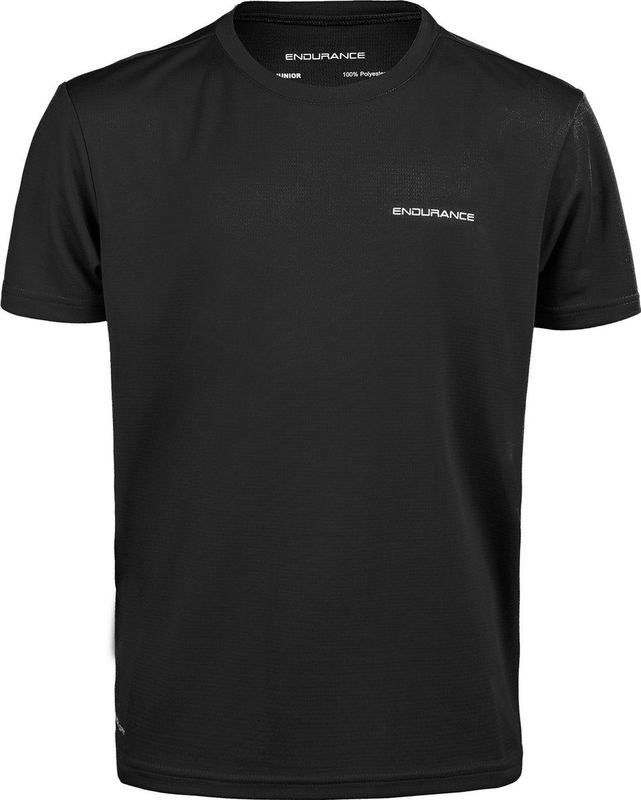 Vernon - Sport T-shirt - Zwart - 100% Polyester