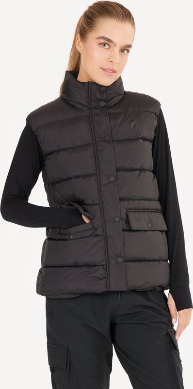 Whistler - Amaretto - Mouwloos Damesjack - Licht - Eendendons Vulling