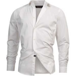 INDICODE JEANS Overhemd 'Kamby '  wit