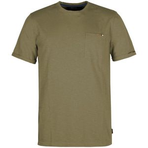 Indicode T-Shirt ronde hals groen, Effen