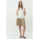 MbyM - Guri - Korte Broek - Beige - Satijn