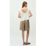 MbyM - Guri - Korte Broek - Beige - Satijn