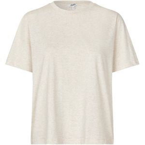 mbyM - Beejan-M - T-shirt - Beige gemêleerd - 100% Biologisch Katoen