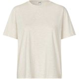 mbyM - Beejan-M - T-shirt - Beige gemêleerd - 100% Biologisch Katoen