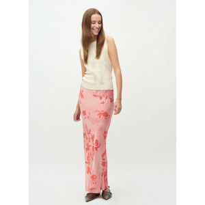 mbyM - Aninda-M Felissa - Midi-rok - Roze - Met Bloemenprint