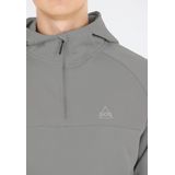 SOS Sweatshirt 'Vail'  grafiet / lichtgrijs / zwart