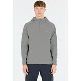 SOS Sweatshirt 'Vail'  grafiet / lichtgrijs / zwart