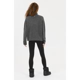 ATHLECIA Womens Daviana Knitted High Neck Trui (Dames |grijs)