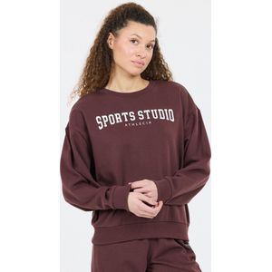 Athlecia Sportief sweatshirt 'Giannis'  bourgogne / wit
