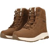 Snowboots - Bruin - Textiel - Gevoerd - Vetersluiting