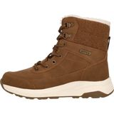 Snowboots - Bruin - Textiel - Gevoerd - Vetersluiting