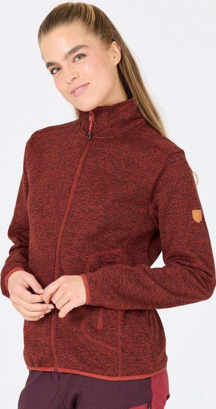 WHISTLER - SAMANI W Melange - Fleecejack - Gevlochten Polyester - Dames