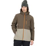 Drizzle - Ski-Jas - Zwart - Waterdicht - Ademend - Verstelbare Capuchon