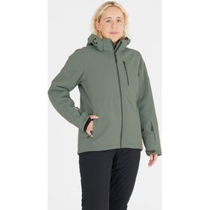 Whistler - Drizzle - Sportjas - Donkergroen - Warm Gevoerd