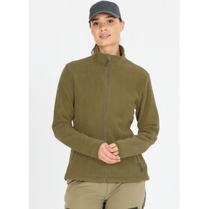 WHISTLER - Fleecejack - Zwart - Polyester - Met Opstaande Kraag