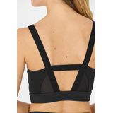 ENDURANCE Cynthian - Sport-BH - Zwart - Ademend - Medium Ondersteuning