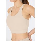 Endurance - Cynthian - Sportbh - Zwart - Ademend en Naadloos Ontwerp