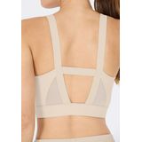 Endurance - Cynthian - Sportbh - Zwart - Ademend en Naadloos Ontwerp