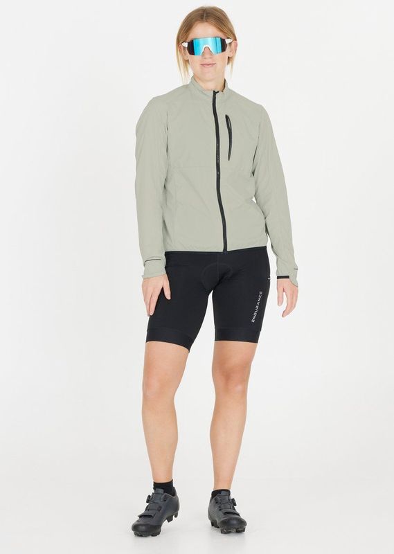 ENDURANCE Womens Nimbos Cycling/MTB Lightweight Jacket Fietsjack (Dames |grijs)