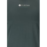 Virtus - Roger - Sportshirt - Zwart - Katoen - Sneldrogend