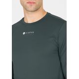 Virtus - Roger - Sportshirt - Zwart - Katoen - Sneldrogend