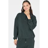 Athlecia - NAMIER - Sweatshirt - Donkergroen - Losse Pasvorm