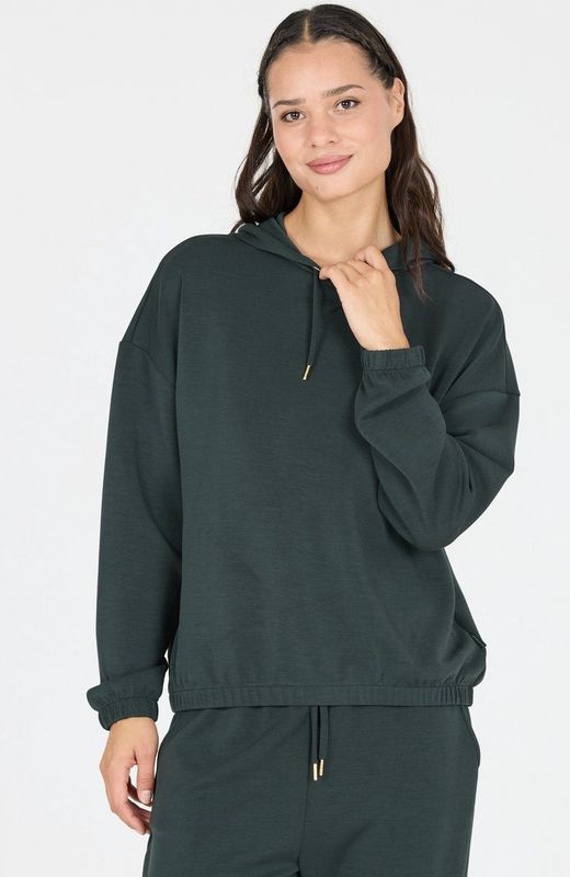 Athlecia - NAMIER - Sweatshirt - Donkergroen - Losse Pasvorm