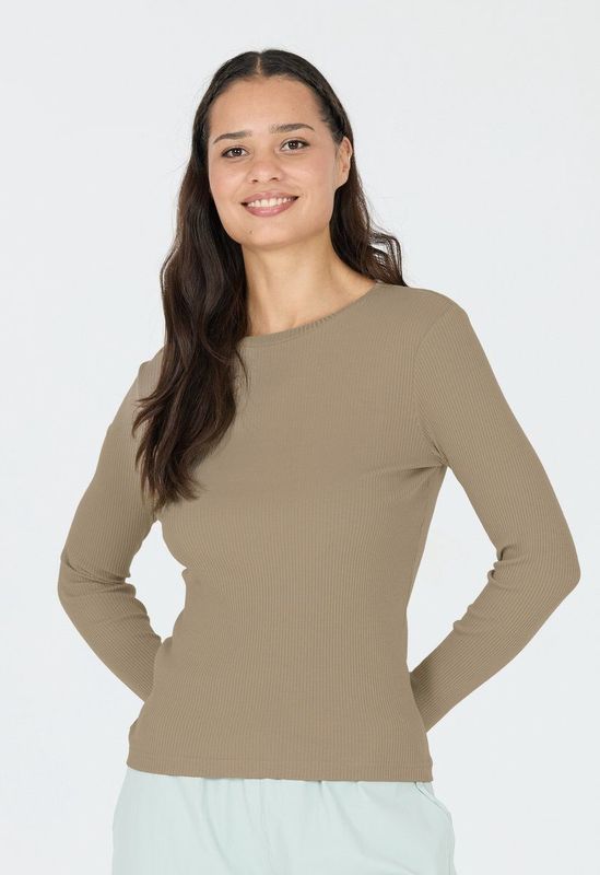 Athlecia - Lankae - Langarmshirt - Effen Kleur - Voor Vrouwen