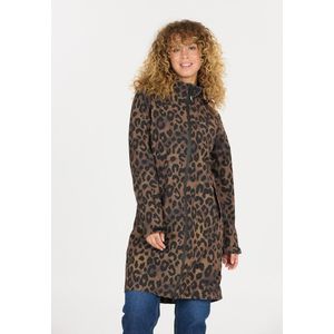 Weather Report - Balmy AOP W-PRO 15000 - Damesparka - Zwart en Wit - Waterdicht en Ademend