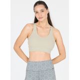 Athlecia - Sport Bh - Zwart - Polyamide/Elastaan - Middelhoge Ondersteuning