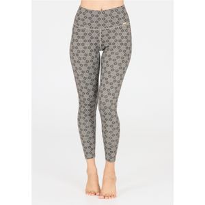 ATHLECIA - Mist Printed Tights - Legging - Grijs - 82% Polyester, 18% Elastaan