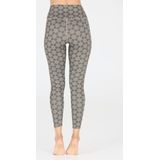 Athlecia - Mist W Printed Tights - Zwart - Elastisch - Vochtregulatie