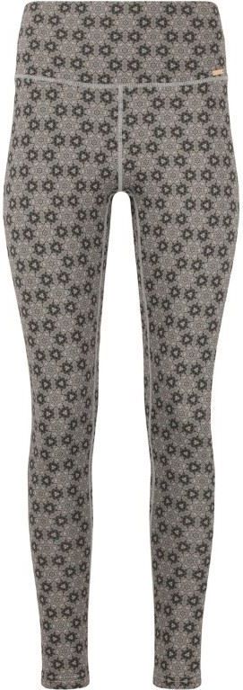 ATHLECIA - Mist Printed Tights - Legging - Grijs - 82% Polyester, 18% Elastaan