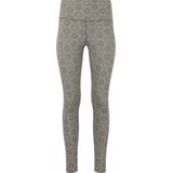 Athlecia - Mist W Printed Tights - Zwart - 82% Polyester 18% Elastaan