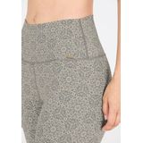 Athlecia - Mist W Printed Tights - Zwart - 82% Polyester 18% Elastaan