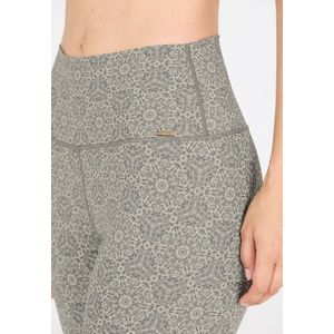 Athlecia - Mist W Printed Tights - Zwart - Polyester/Elastaan