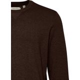 Pullovers - Chicory Coffee - Regular Fit - Lange Mouwen - Ronde Hals