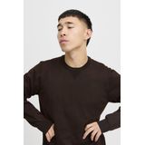 Pullovers - Chicory Coffee - Regular Fit - Lange Mouwen - Ronde Hals