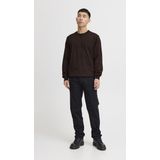 Pullovers - Chicory Coffee - Regular Fit - Lange Mouwen - Ronde Hals