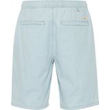 BLEND Broek  lichtblauw / wit