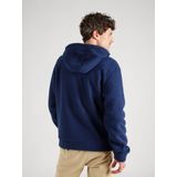 BLEND - Fleece Jas - Blauw - Met Capuchon - Normale Pasvorm