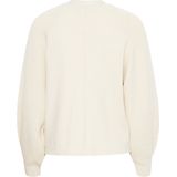 ICHI Gebreide damesjas, 124301/amandelmelk, S