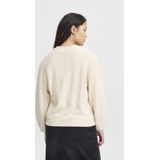 ICHI Gebreide damesjas, 124301/amandelmelk, S