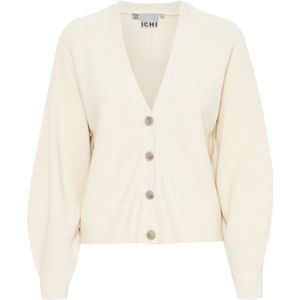 ICHI Gebreide damesjas, 124301/amandelmelk, S