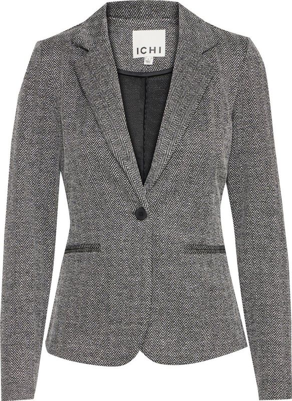 Ichi Ihkate Jacquard Bl4 Blazer