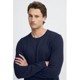 Blend - Redhill - Trui - Rood - Ronde Hals - Lange Mouwen