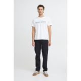 Blend - T-shirt - Met Printopdruk - Katoen - Ronde Hals - Korte Mouwen